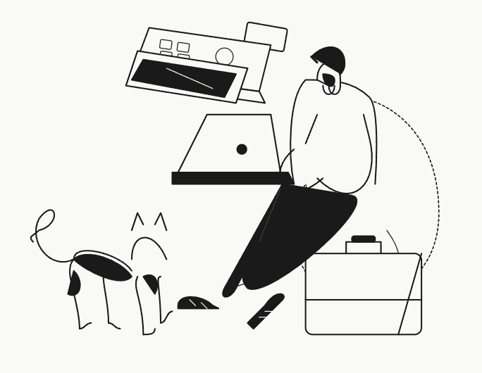 Contact illustration